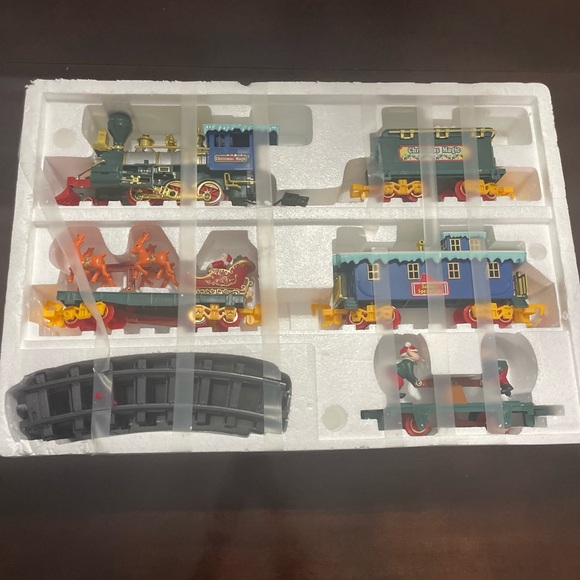 Christmas Magic Other - New Vintage North Pole Christmas Magic Musical Animated Train Set 1992 Toy State